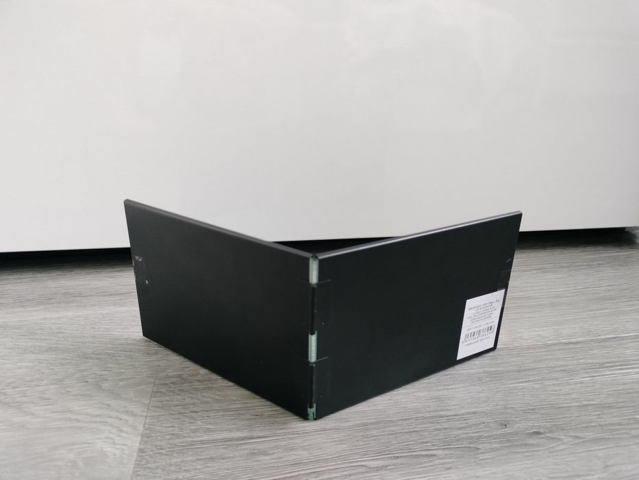 Quadro dobrável de duas fotos novo