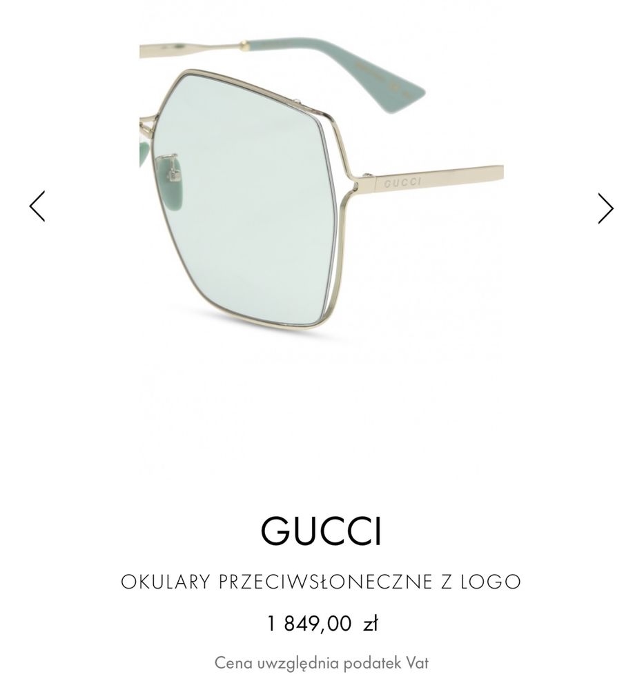 Okulary przeciwsłoneczne GUCCI gg0817s Optyk kochańska