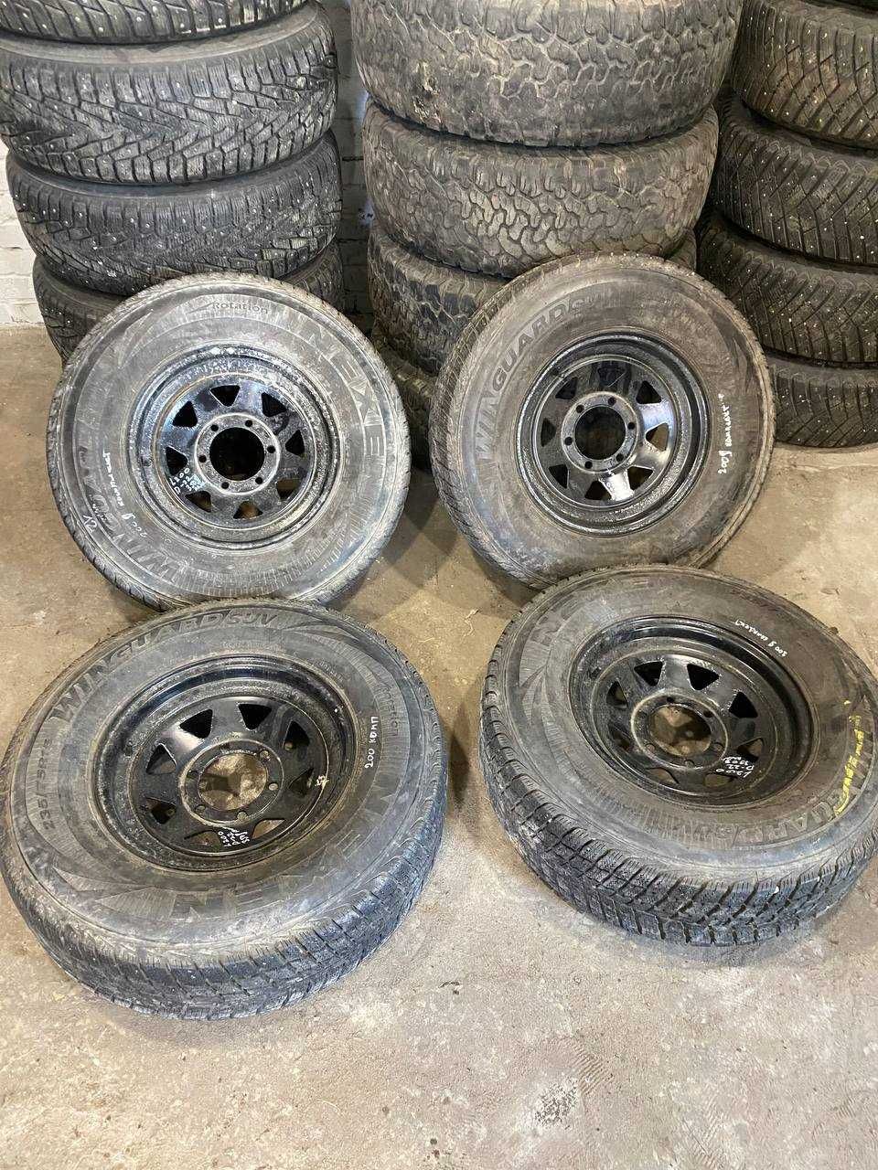 Колеса 235/75 R15 6*139.7 шини Mitsubishi L200 Navara D22