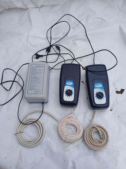 Kompresory materacy na odlezyny wężyki sprawne 3 sztuki okazja