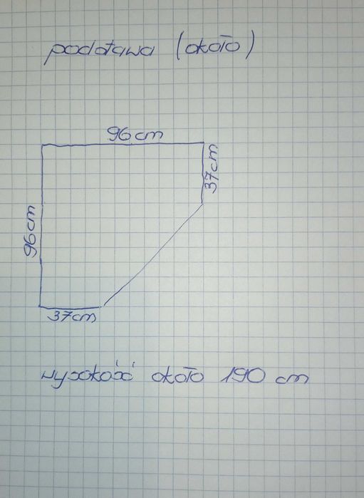 szafa narożna mega pojemna