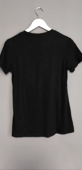 Nowa koszulka damska czarna z nadrukiem Oktoberfest fun rayon rozmiar