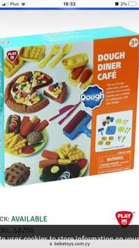 Dough diner cafe zabawa z ciastolina