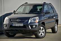 Kia Sportage 2.0 Benzyna 142KM Grzane fotele Tempomat Skóra Klimatyzacja z Niemiec