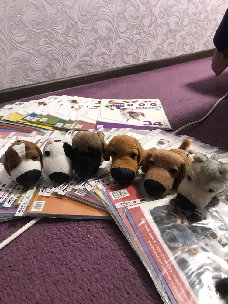 Колекционные выпуски собак, игрушки