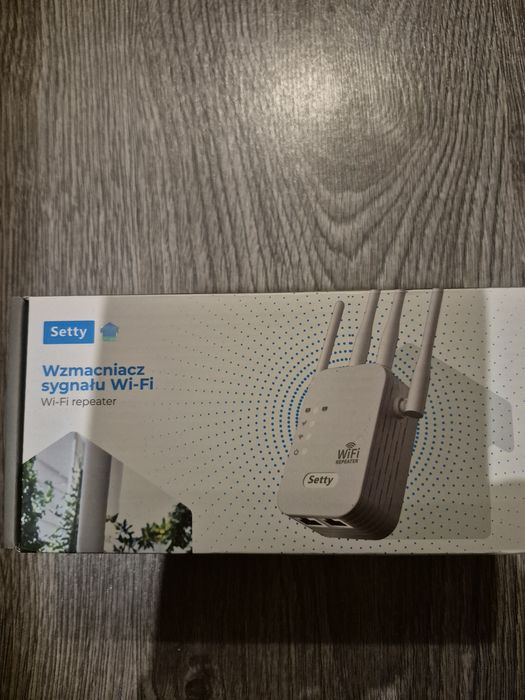 Wzmacniacz sygnału Wi-Fi Setty Nowe