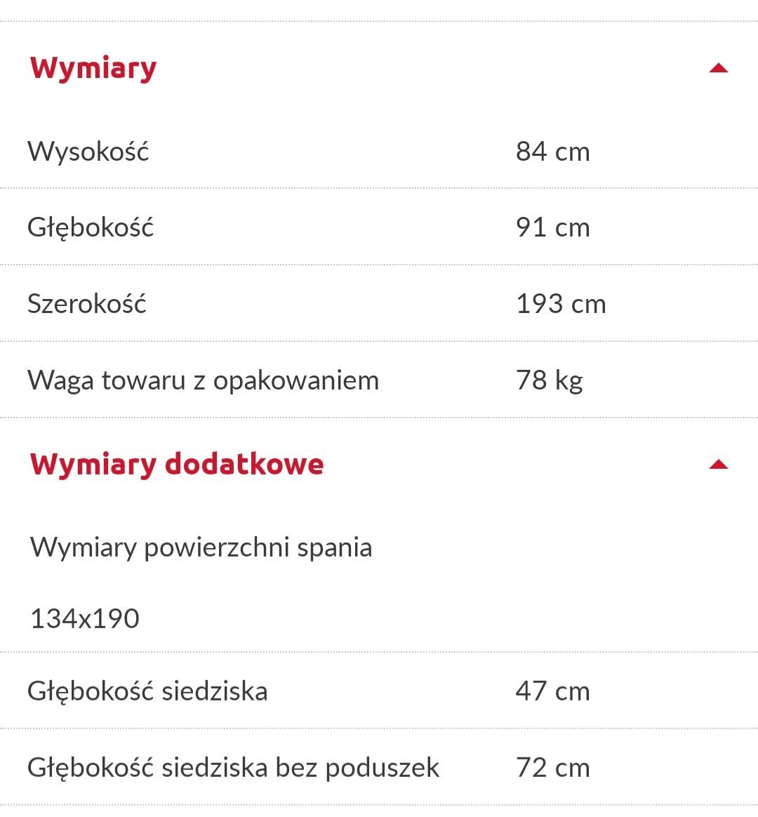 Sofa Best agata meble możliwy transport, kontakt telefoniczny