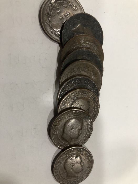 Moedas Antigas de 10 Reis