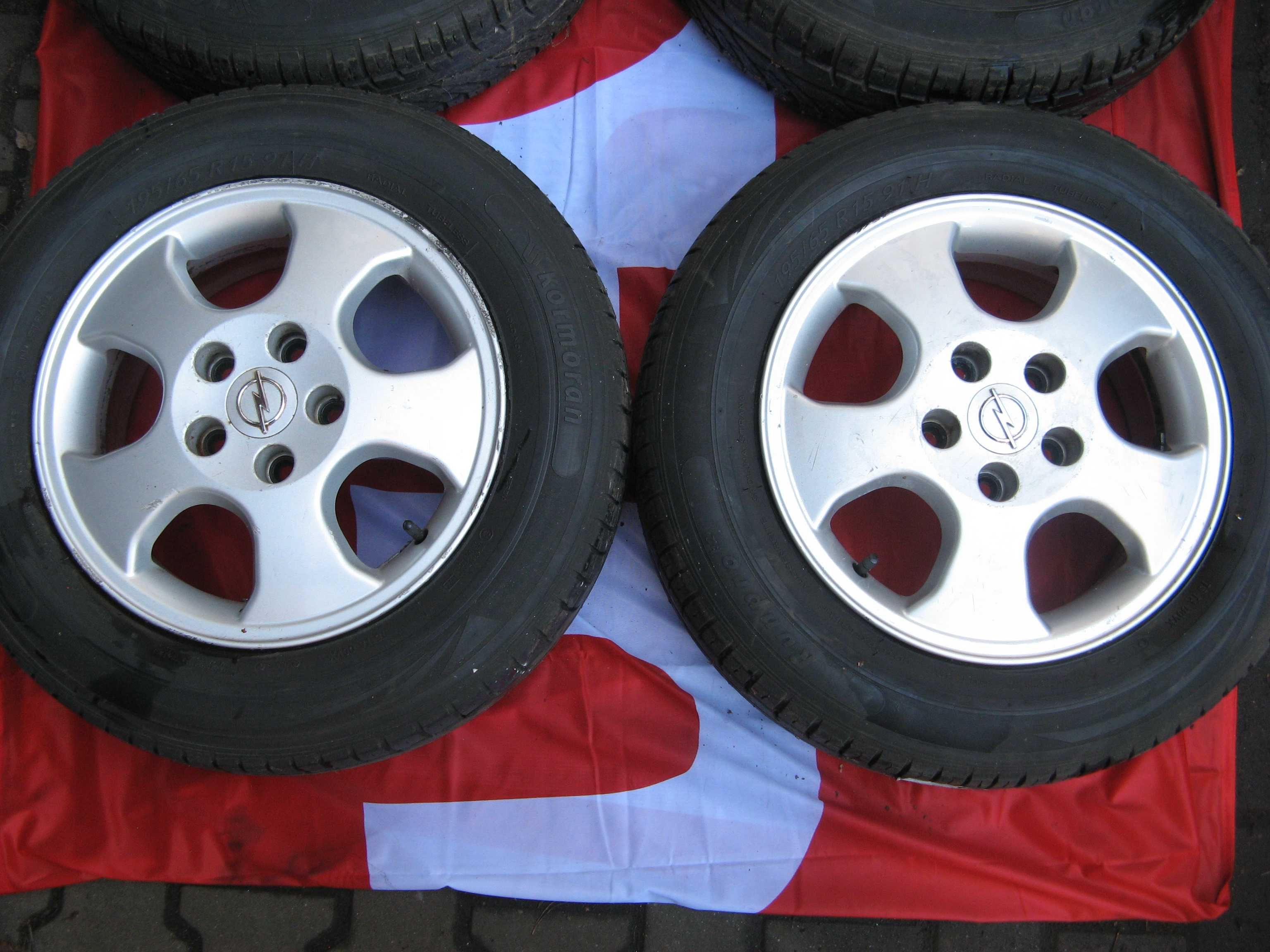 ALUFELGI Koła 15" 5x110 OPEL Astra , Combo , Corsa , Vectra
