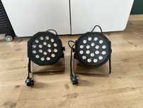 Lampy dyskotekowe różne tryby stan bardzo dobry hit