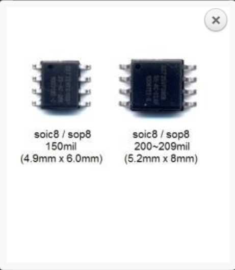 EEPROM.Flash Pm25LDO20.W25Q64.Список.