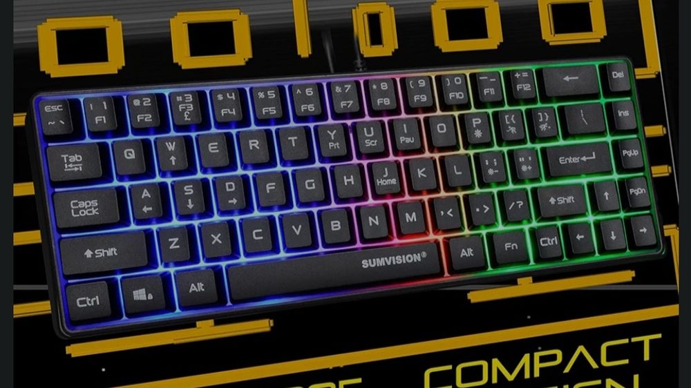 Klawiatura gemingowa mechaniczna podswietlana