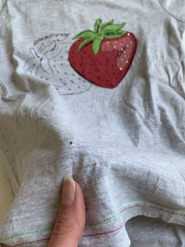 Bluzka na krótki rękawek „strawberry”, Carry