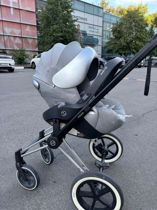 Продам Cybex Prime Koi  коляска  разом с Qloud Koi авто кресло люлька