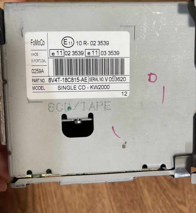 Автомагнитола Ford 6000