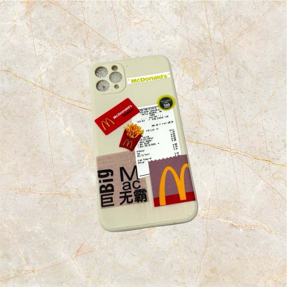 Case na iPhone’a wzór McDonald’s, Shein, iPhone 11 Pro Max
