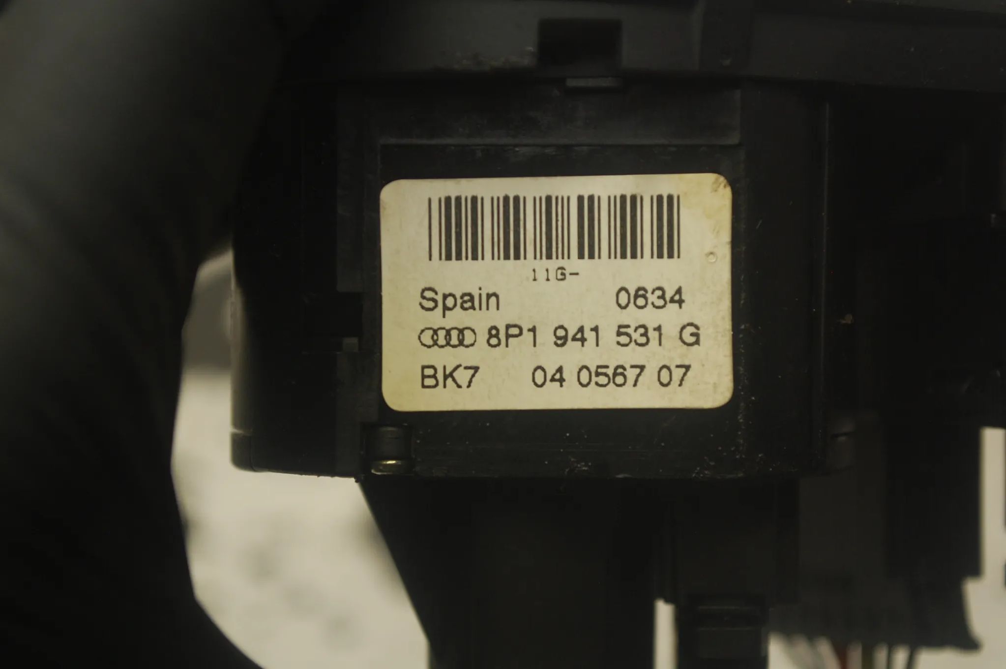 PRZEŁĄCZNIK WŁĄCZNIK ŚWIATEŁ AUDI A3 8P 8P1941531C 8P1941531G 8P1941531Q