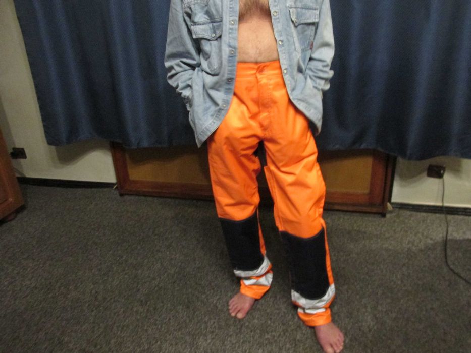 Spodnie robocze odblaskowe