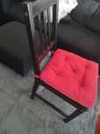 Vendo conjunto de 4 cadeiras com coxins