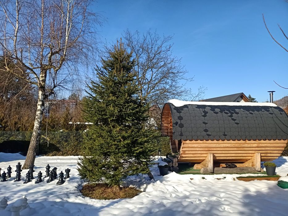 Dom w górach balia jacuzzi sauna Sylwester Beskid Brenna Szczyrk