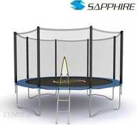 Bardzo duża Trampolina SAPPHIRE 13FT 404 CM +drabinka