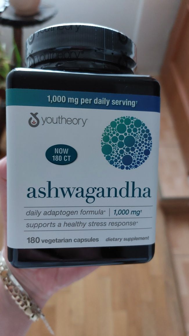 Ashwagandha youtheory 1000mg 180 tabletek