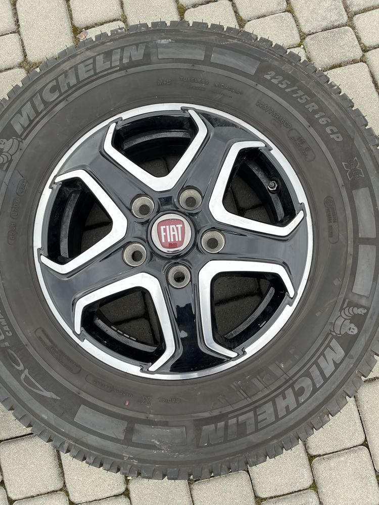 Alufelgi 5x130 16”  Fiat Ducato Citroen Jumper Boxer Kamper 225/75/16C