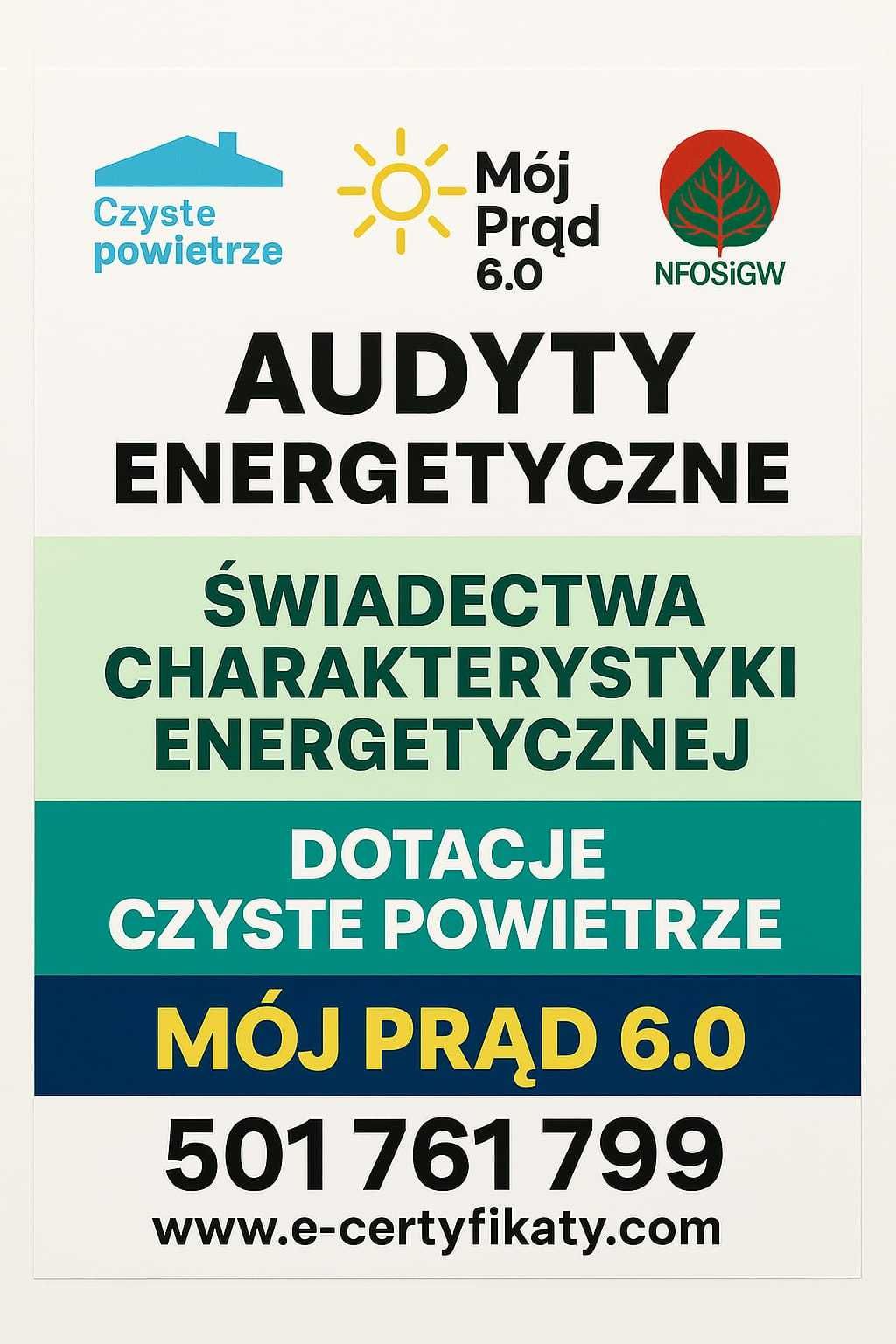 Świadectwa Energetyczne 199pln
