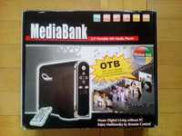 MEDIABANK ME-747AP-SI 500GB odtwarzacz multimedialny TV BOX DYSK 3,5"