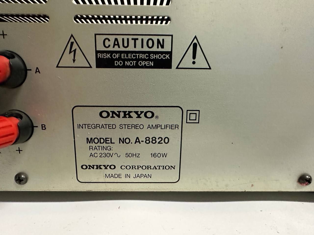 Wzmacniacz stereo Onkyo A-8820, 2 x 85 W, Japan