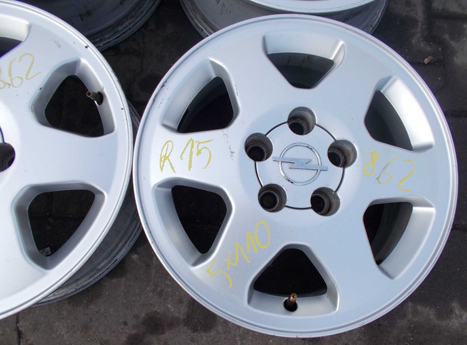 Felgi aluminiowe Opel 5x110 6Jx15 ET43 Nr.862