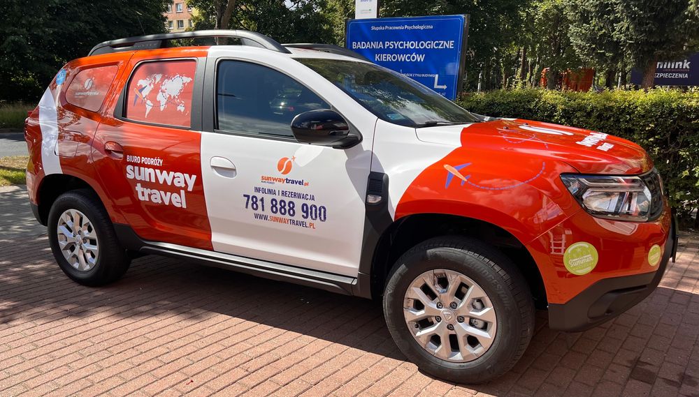 Oklejanie Samochodów Magesy grafika na autach reklama drukarnia