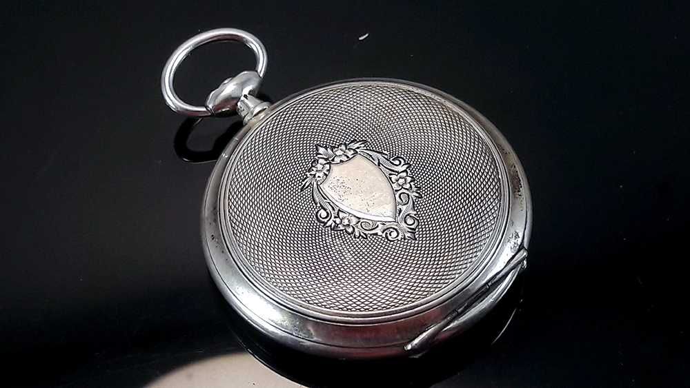 OMEGA, красивый старинный корпус для карманных часов, серебро 0,900 п