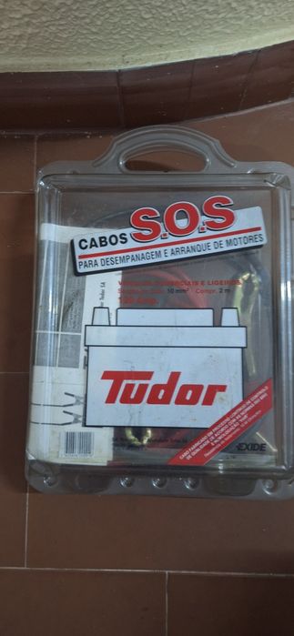 Cabos de arranque Tudor 120amps