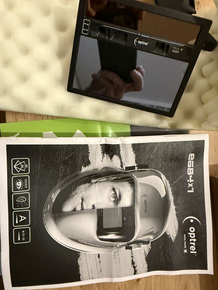 Optrel e684 filtr samościemniający nowy