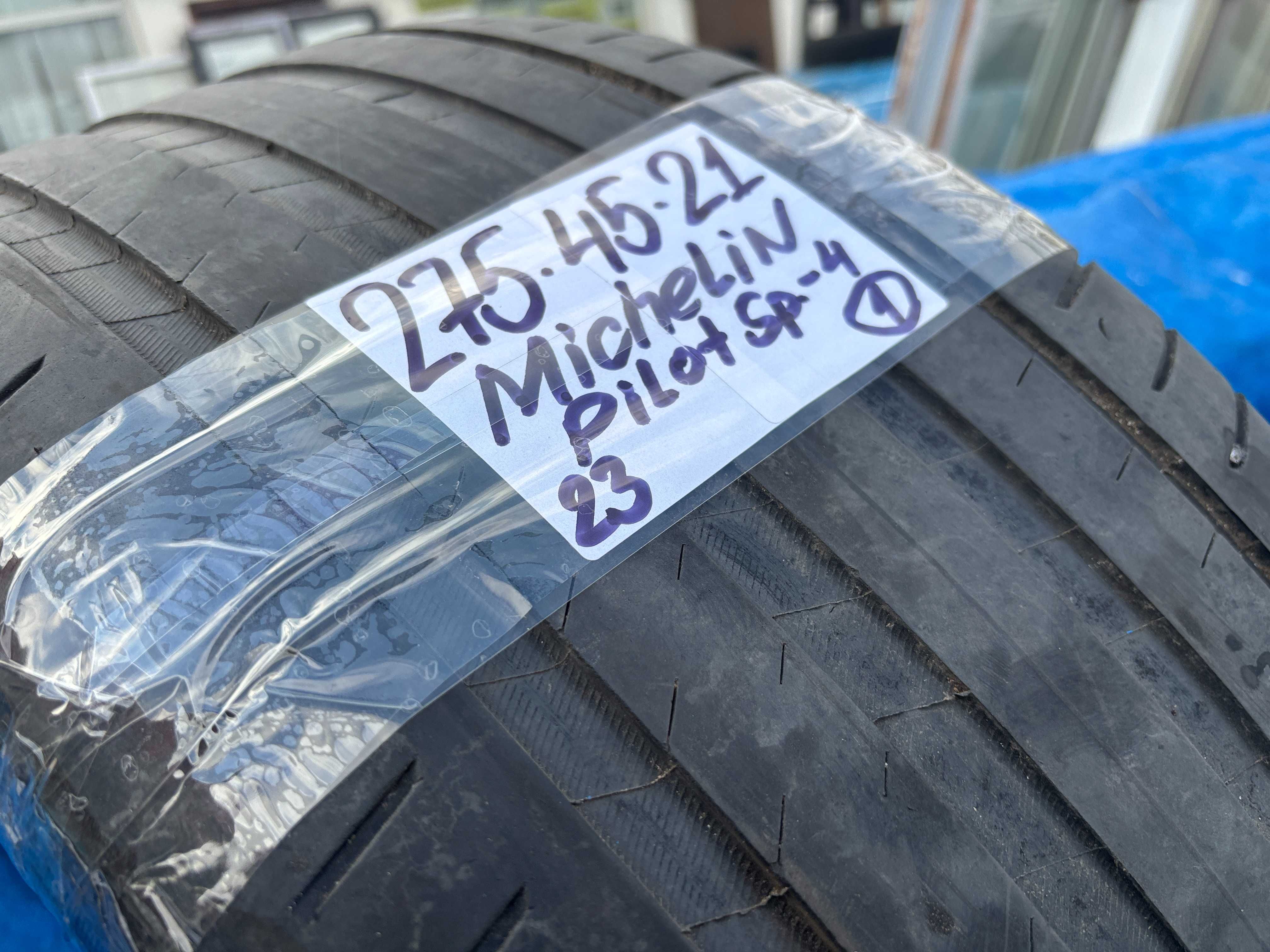 275-45-R21 MICHELIN PILOT SPORT-4= 1штука летняя резина GERMANY 2023