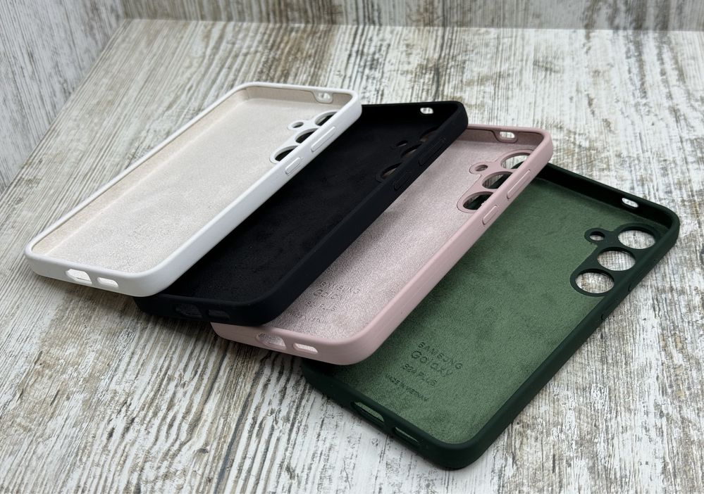 Топ‼️ Чехол Original Silicone Case на Samsung S24 Plus/ S24