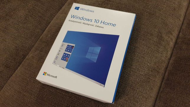 Windows 10 HomePL, wersja BOX, 32/64bit OEM USB