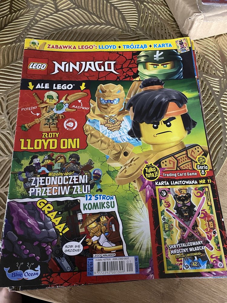 Lego Ninjago gazetki bez ludzików i kart