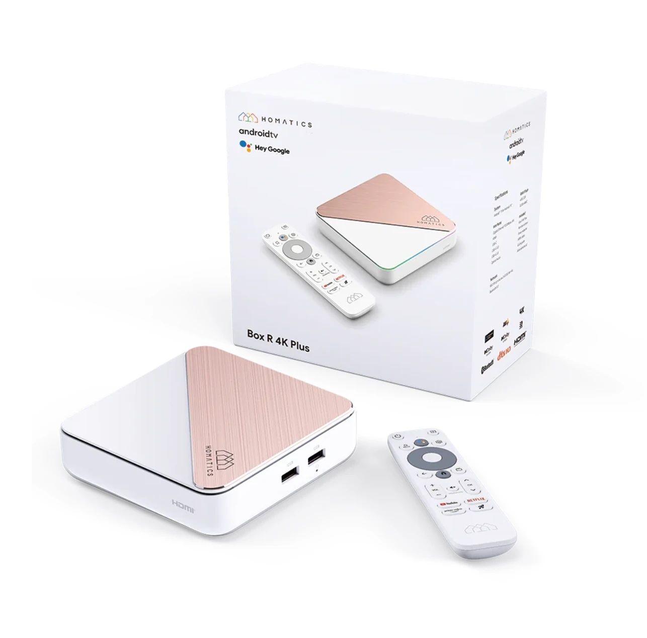 Homatics Box R 4K Plus - Google Android TV Chromecast
