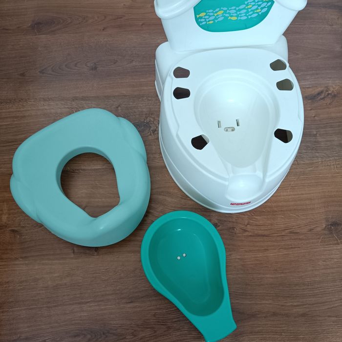 Fischer Price grający i świecący nocnik, wydaje dźwięki