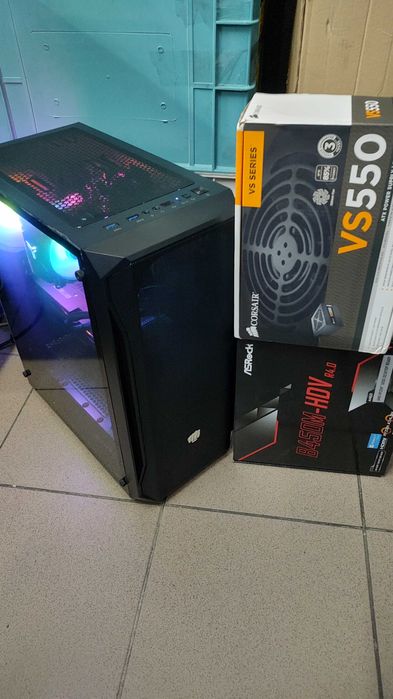 Gracz - RYZEN 5 3500X/RTX 4060/16 GB DDR4 3200MHz/SSD 500 GB/ GWR