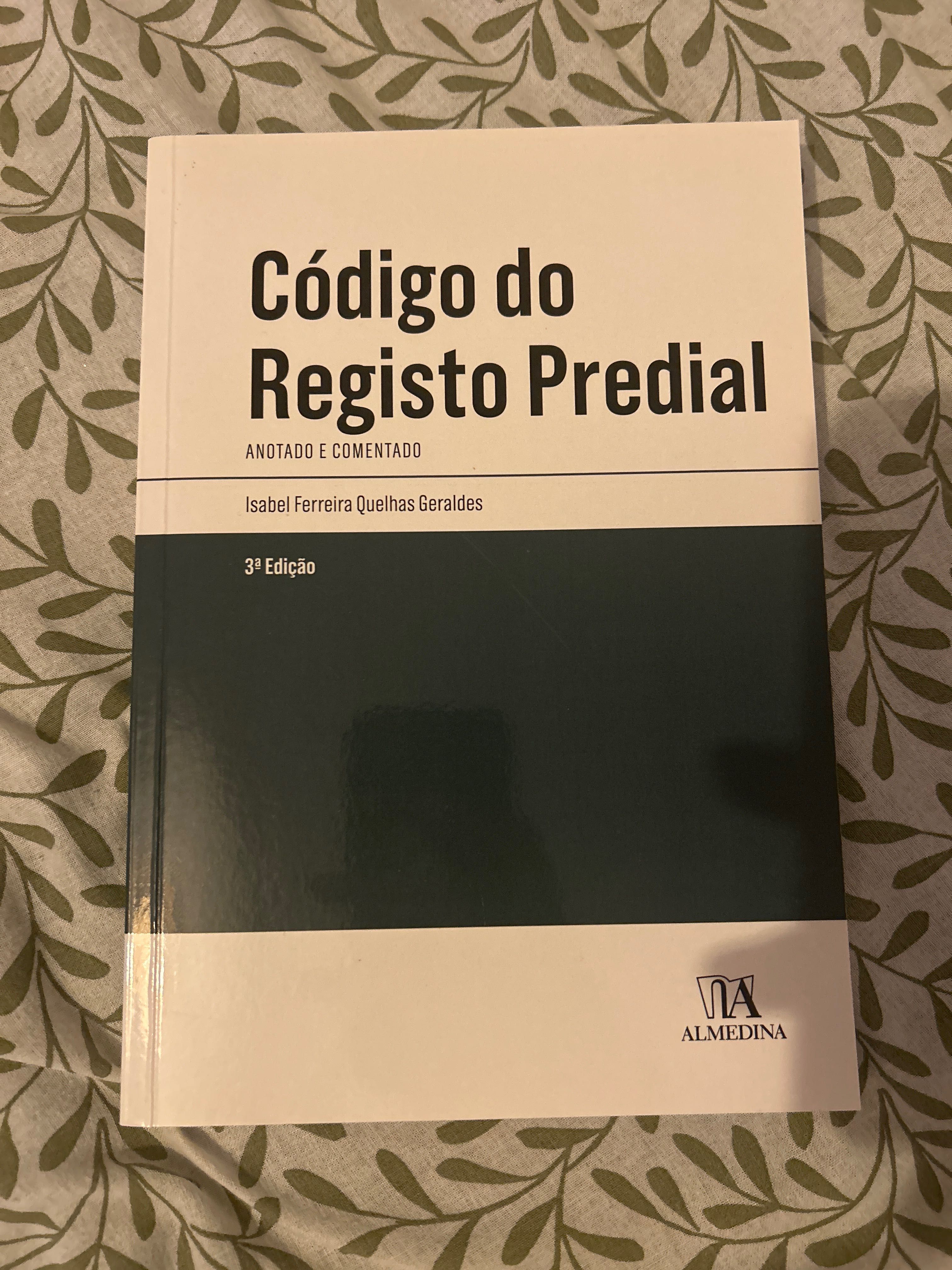 Código do Registo Predial Anotado e Legislação