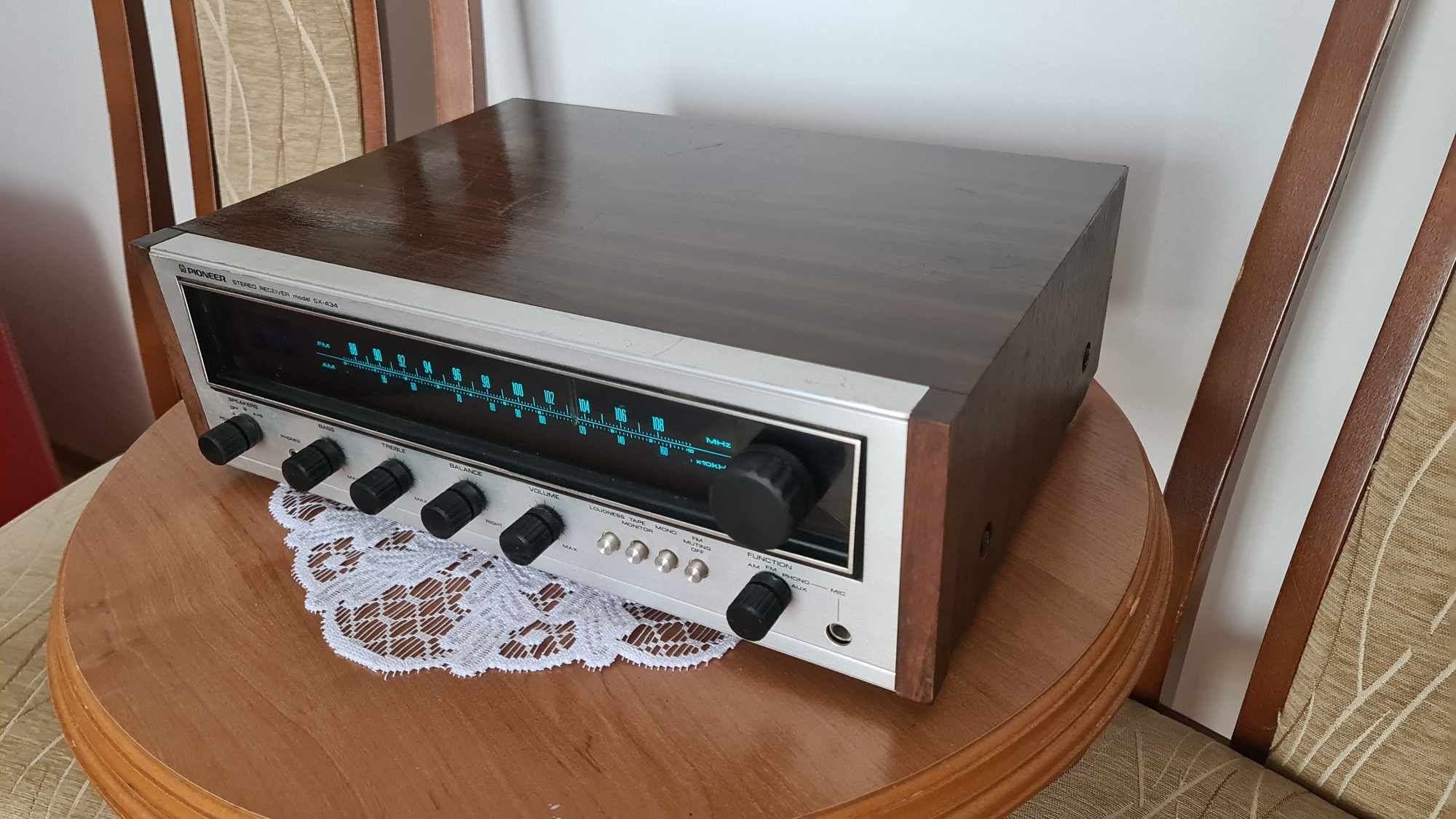 Amplituner Wzmacniacz Pioneer Stereo Receiver SX-434 SX434 SX 434