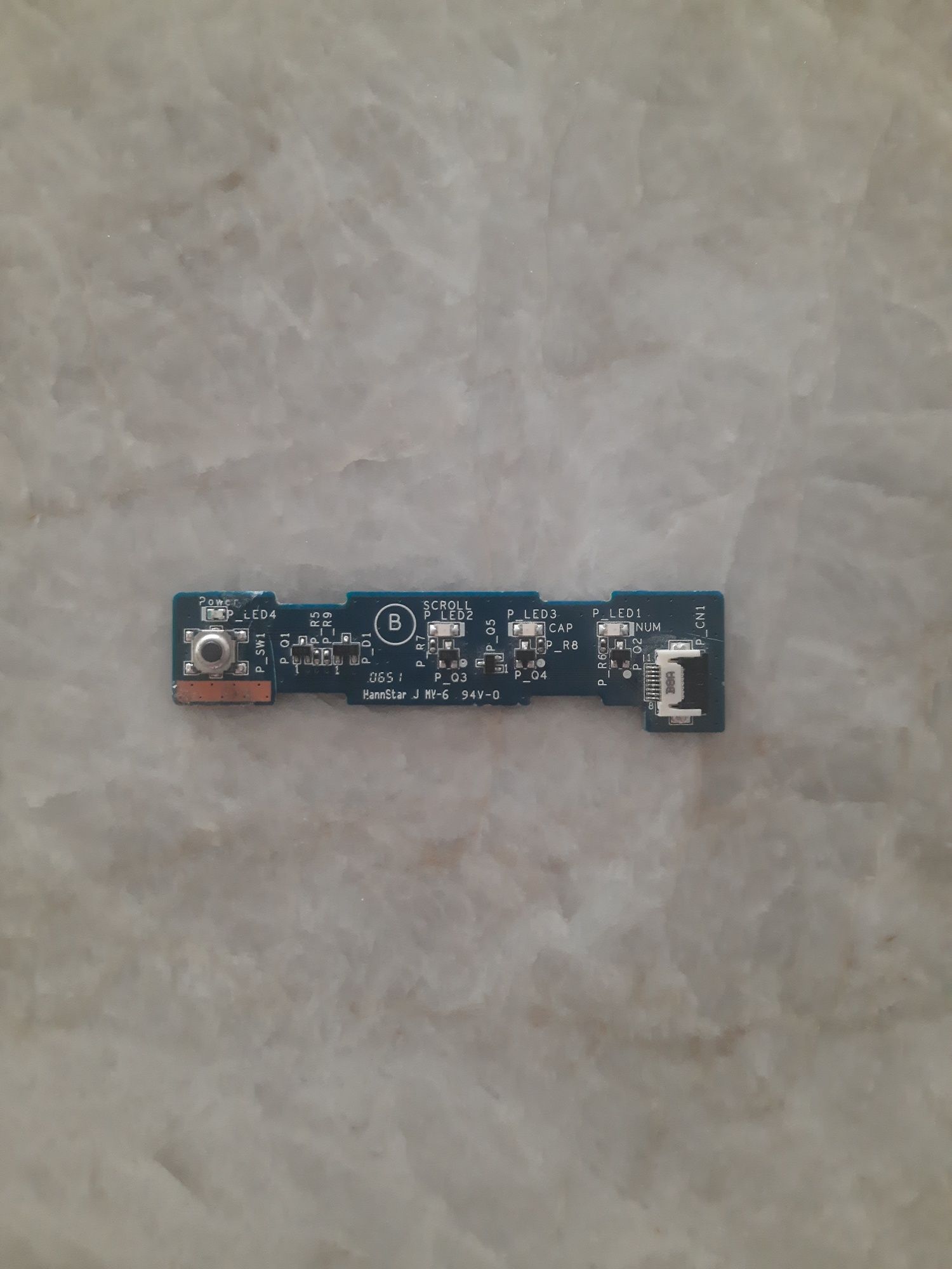 Power Switch Board usado para Sony Vaio VGN-FE31M
