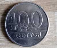 Moneta stówa z 1990 r