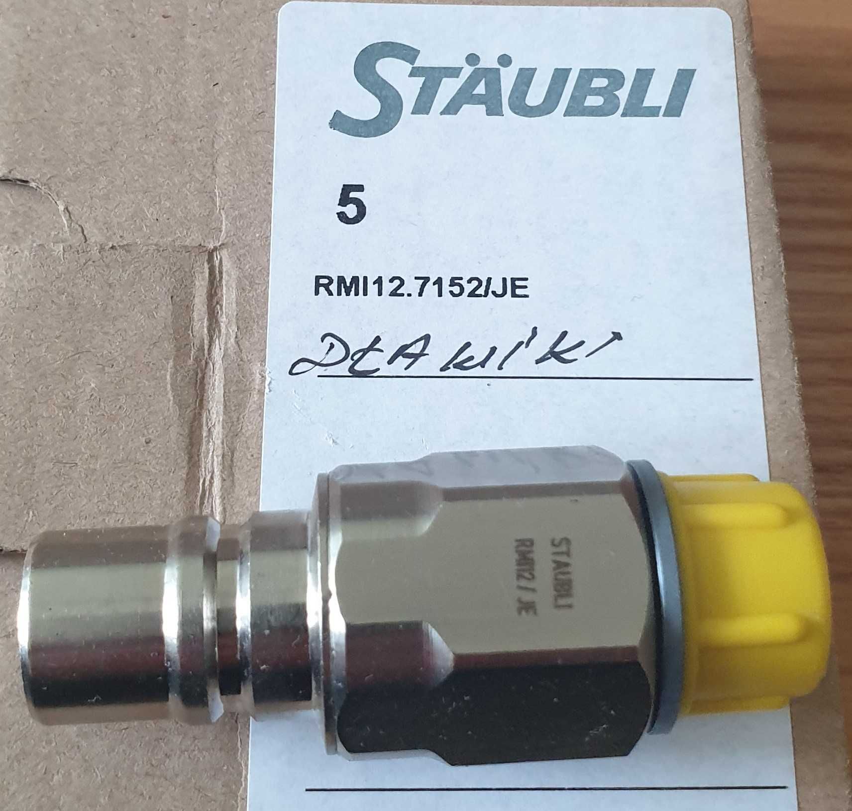 szybkozłaczki hydrauliczne Staubli