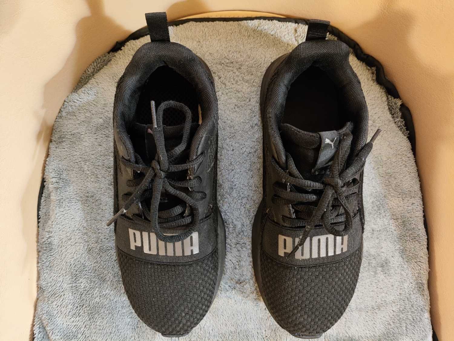Buty sportowe dziecięce Sneakersy Puma Black rozmiar 37 okazja
