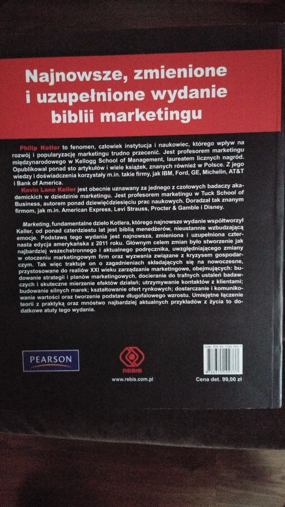 Książka kompendium wiedzy o marketingu