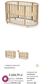 Łóżeczko 120x60 Stokke